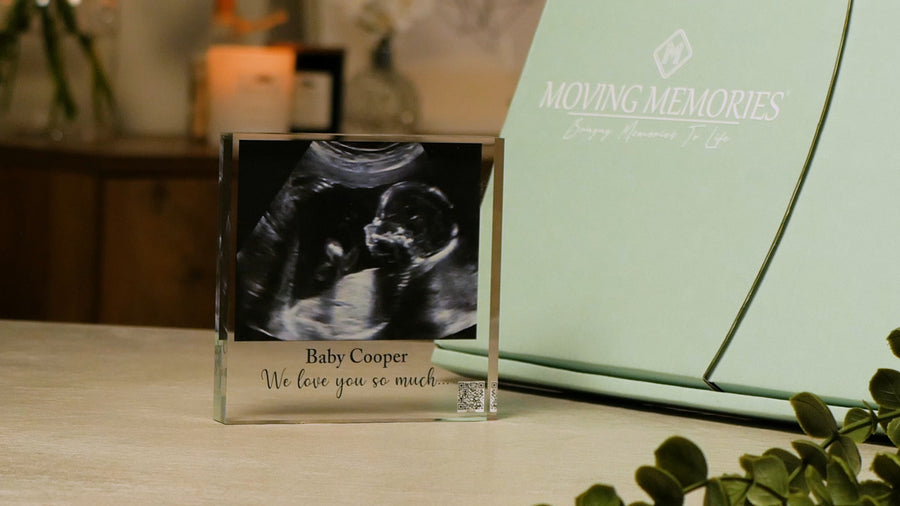 Baby Scan Photo Memory Block